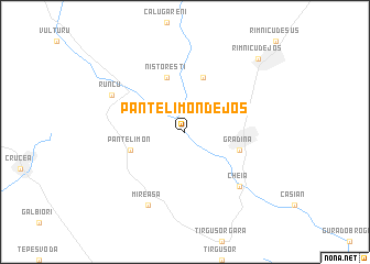 map of Pantelimon de Jos