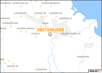 map of Pantemeurbo