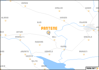 map of Pantene