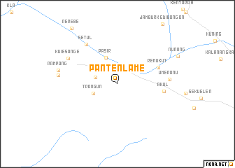 map of Pantenlame