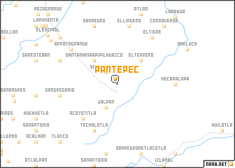 map of Pantepec