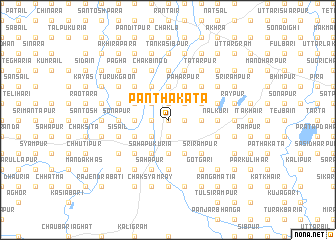 map of Pānthākāta