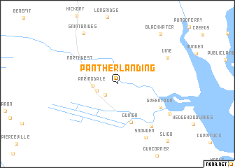 map of Panther Landing
