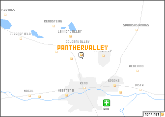 map of Panther Valley