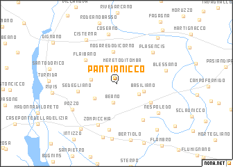 map of Pantianicco
