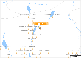 map of Panticosa