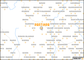 map of Pantimpa