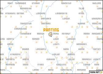 map of Panting