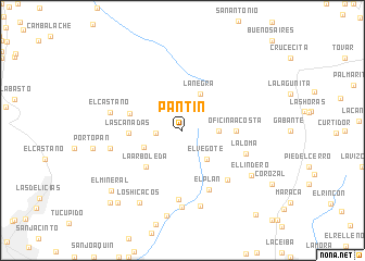 map of Pantin