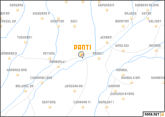 map of Panti