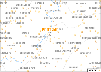 map of Pantoja