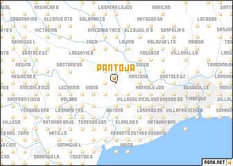 map of Pantoja