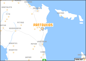 map of Pantoukiós