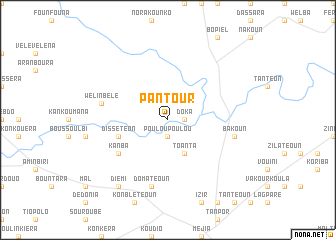 map of Pantour