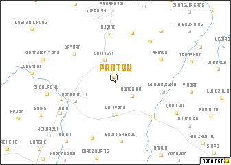 map of Pantou