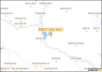 map of Pantsov Rŭt