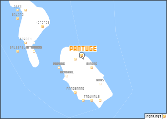 map of Pantuge