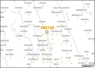 map of Pantun