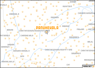 map of Panuhewāla