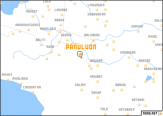 map of Panulu-on