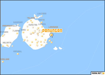 map of Panungan