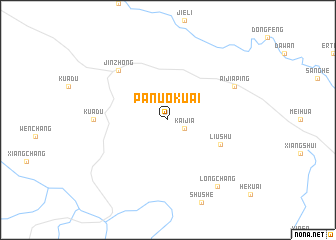 map of Panuokuai