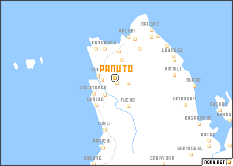 map of Panuto