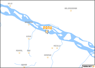 map of Panu
