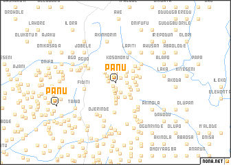 map of Panu