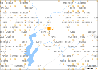 map of Panu