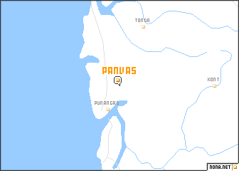 map of Panvas