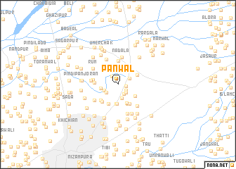 map of Panwāl