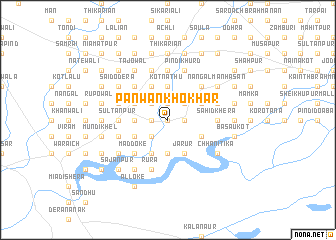 map of Panwān Khokhar