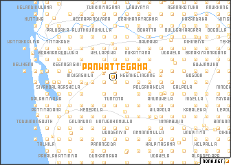 map of Panwattegama