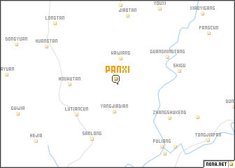 map of Panxi