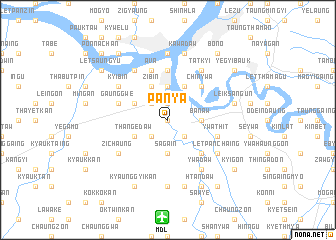map of Panya