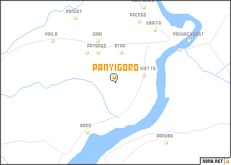 map of Panyigoro