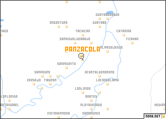 map of Panzacola