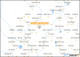 map of Panzankwin