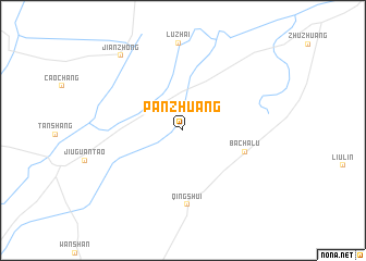 map of Panzhuang