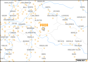 map of Paoa