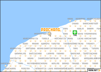 map of Pao-chang