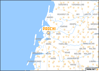 map of Pao-chi