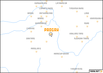 map of Paogaw