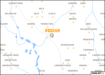 map of Paokum