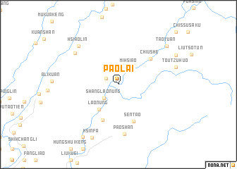 map of Pao-lai