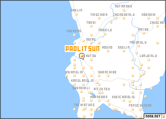 map of Pao-li-ts\