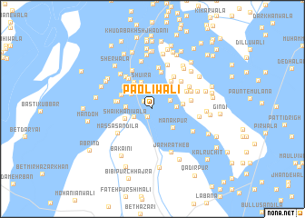 map of Pāoliwāli