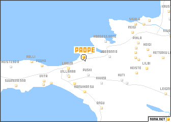 map of Paope