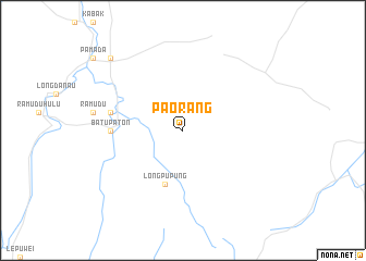 map of Paorang